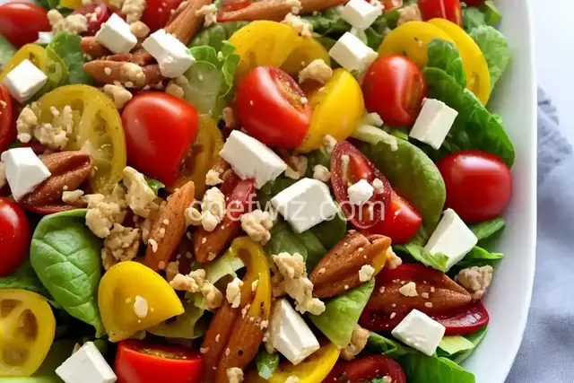 Mostaccioli Summertime Salad
