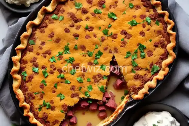 Mother Gahagan's Canned Corned Beef Hash Pie