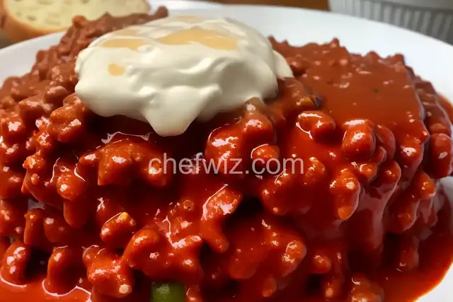 M's Sloppy Joe Sauce