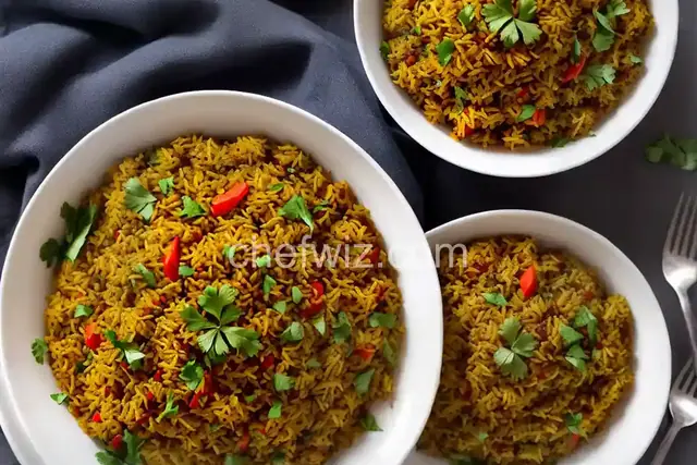 Mujaddara Arabic Lentil Rice