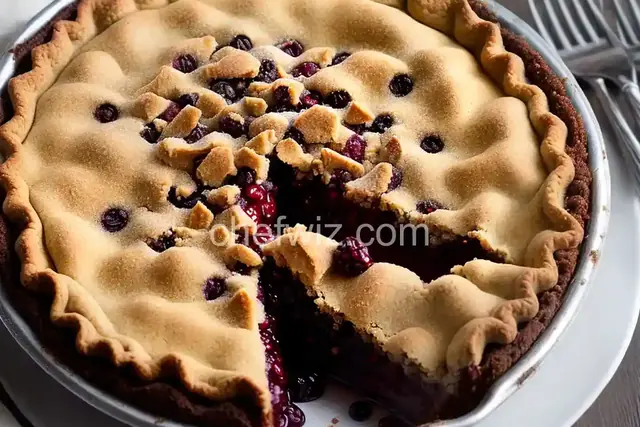 Mulberry Spice Pie