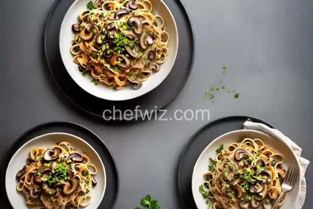 Mushroom Carbonara