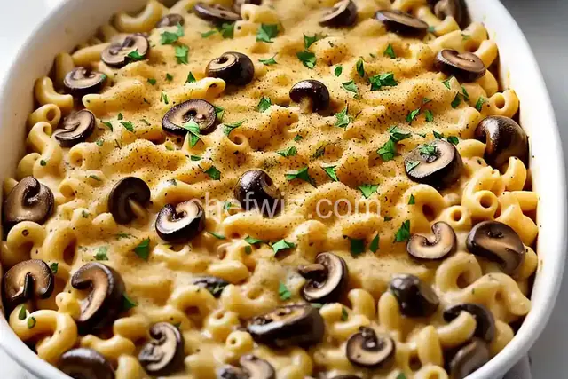 Mushroom Mac and Cheese