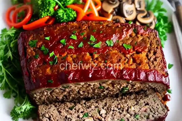 Mushroom Meatloaf