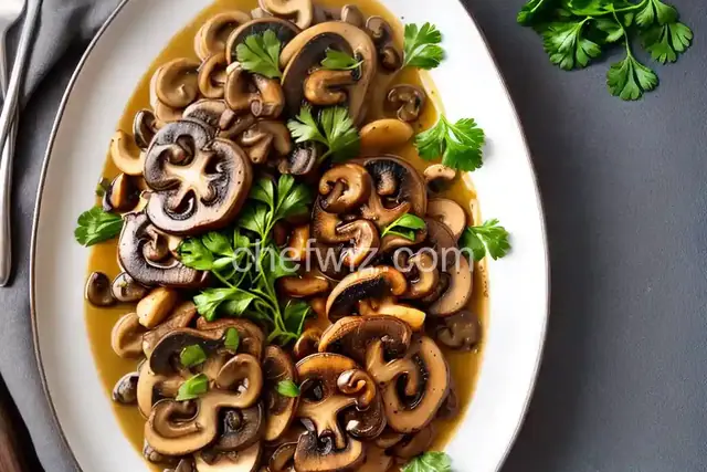Mushroom Piccata
