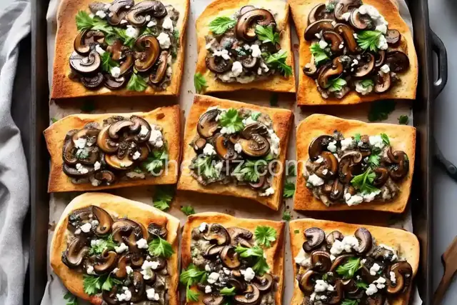 Mushroom Ricotta Toast