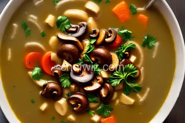 Mushroom Soup Without Cream