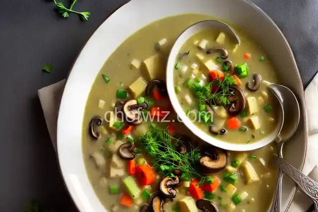 Mushroom and Leek Soup