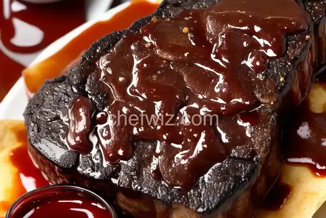 Mushroom and Red Wine Steak Sauce