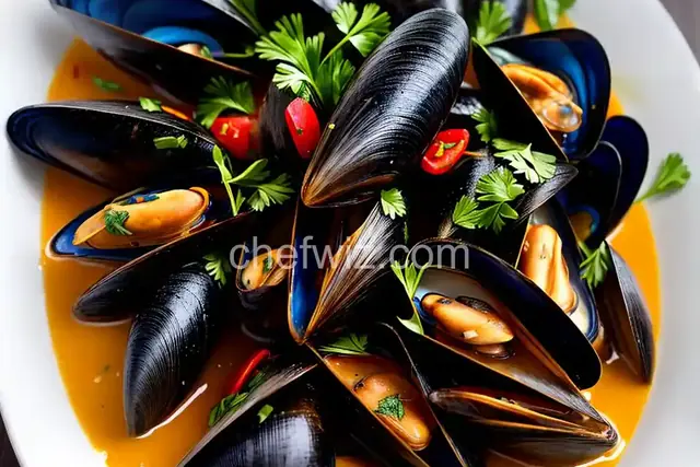 Mussels with Garlic Butter