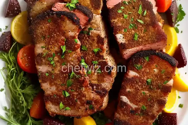 Mustard Crusted Rack of Lamb