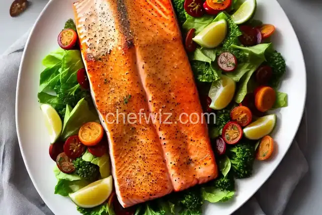 Mustard-Maple Roasted Salmon
