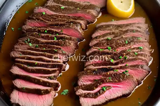 Mustard-Marinated Flank Steak