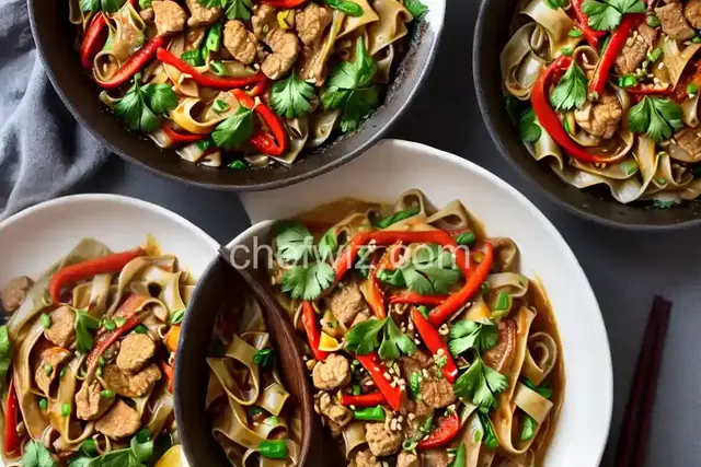 My Famous Drunken Noodles