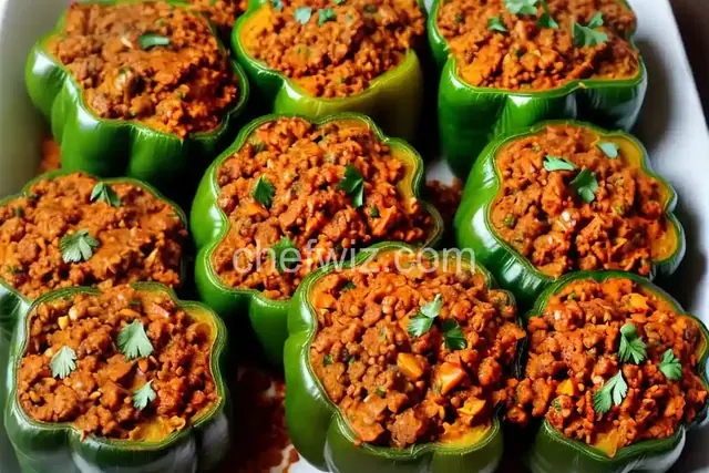 My Favorite Stuffed Green Peppers