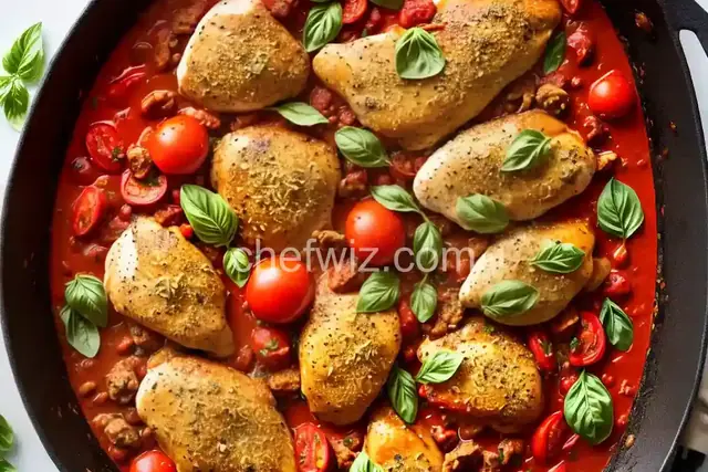 My Italian Inspired Chicken, Tomato & Pappardelli ?
