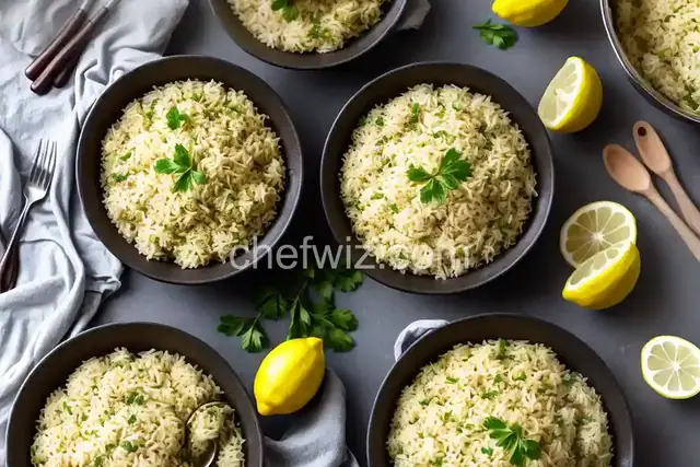 My Mom's Greek Lemon Rice