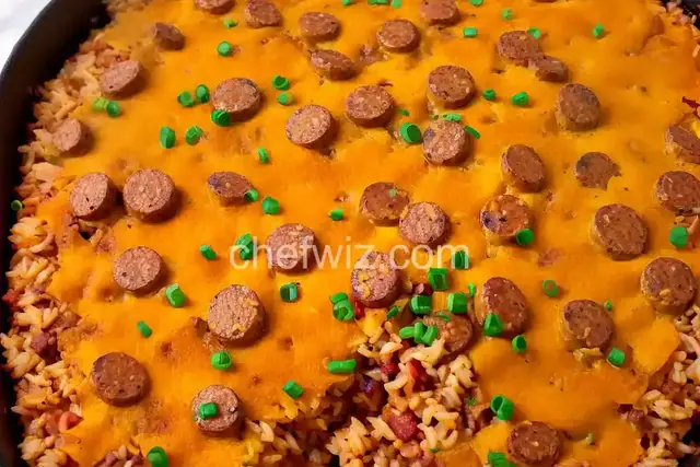 My Mom's Sausage and Rice Casserole
