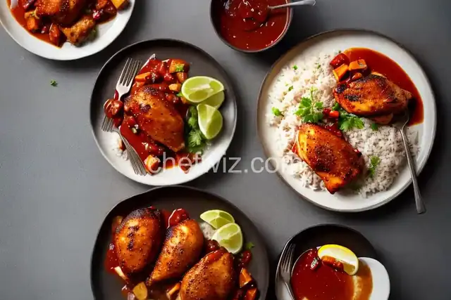 My Mother's Chicken with Barbeque Sauce