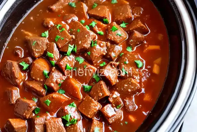 My Slow Cooker Rib Tips