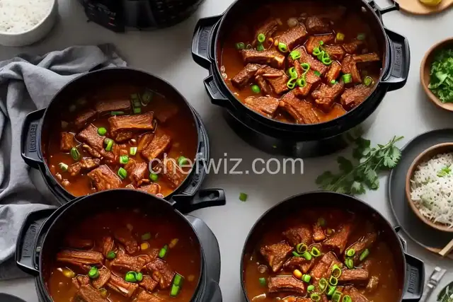 My World Famous Pressure Cooker Chinese Ribs
