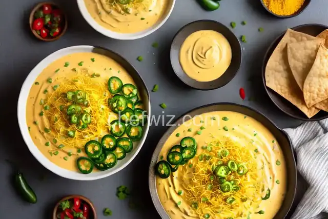 Nacho Cheese Sauce with Jalapeno