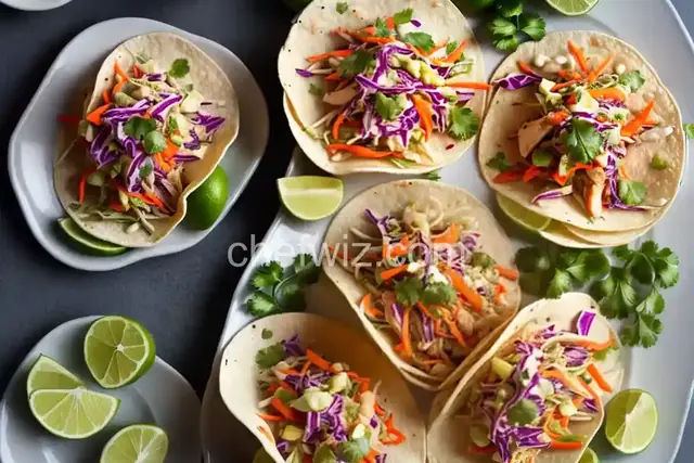 Nadine's Tangy Fish Tacos Slaw