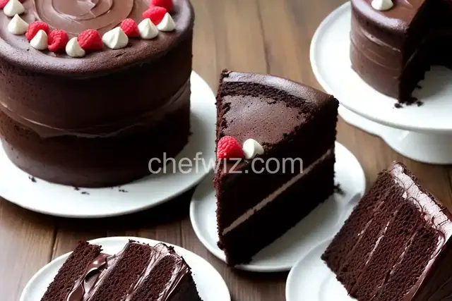 Naked Chocolate Cake