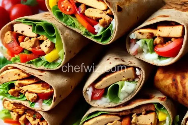 Nando's Style Peri-Peri Chicken Wrap