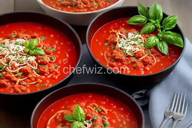 Nanny's Spaghetti Sauce