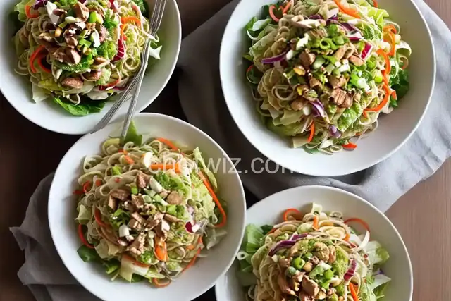 Napa Cabbage Noodle Salad