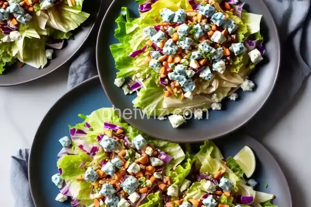 Napa Cabbage Salad with Blue Cheese
