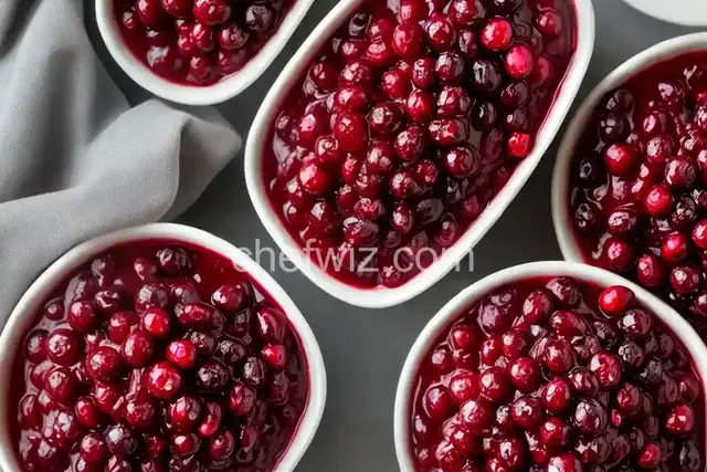 Naturally Sweetened Cranberry Sauce