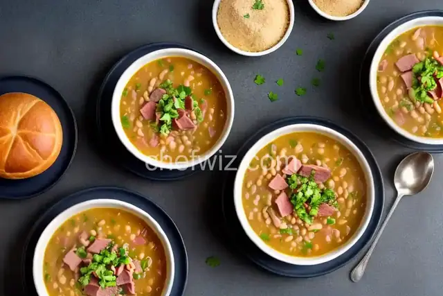Navy Bean and Ham Hock Soup