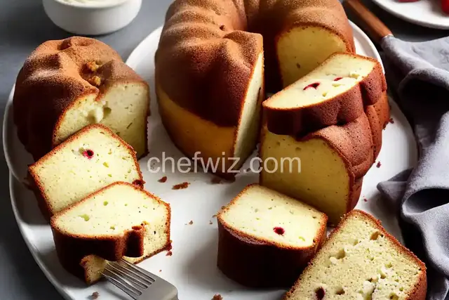 Neapolitan Bundt Cake