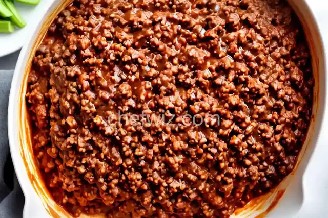 Neat Sloppy Joes