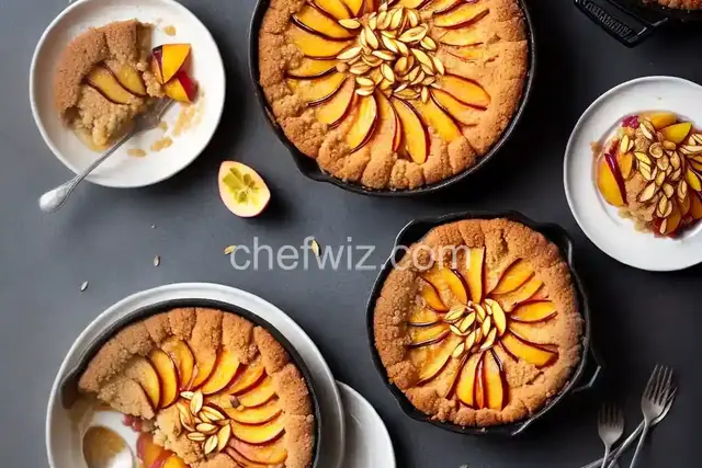 Nectarine Cobbler