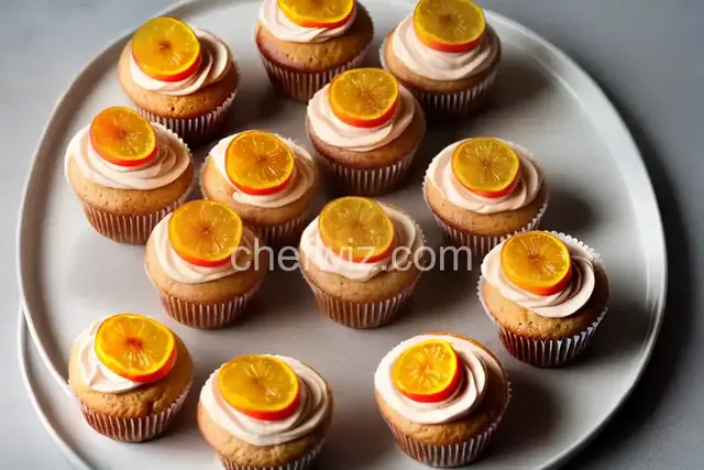 Nectarine Cupcakes