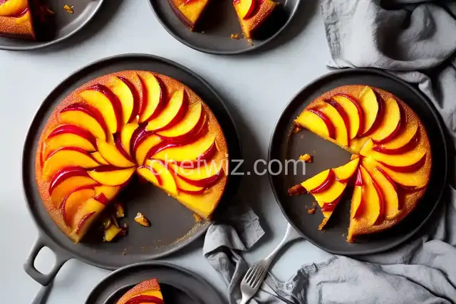Nectarine Upside-Down Cake
