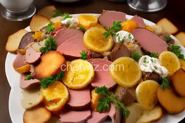 New England Boiled Ham Dinner