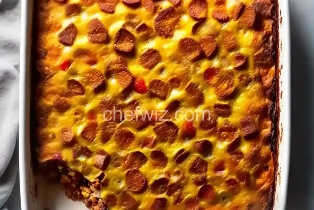 New Mexican Breakfast Casserole