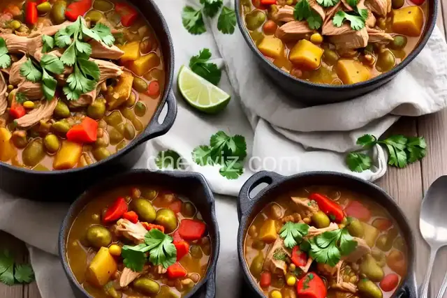 New Mexican Green Chile Chicken Stew