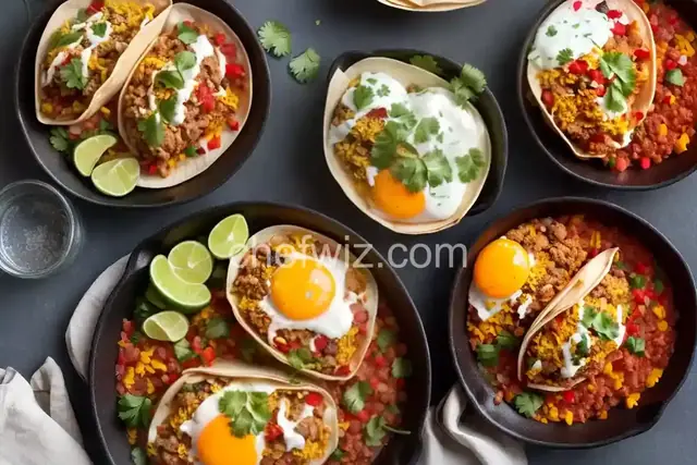 New Mexican–Style Breakfast Burritos