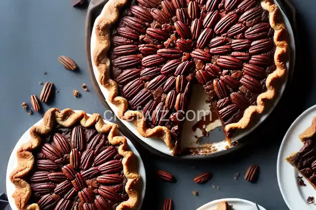 New Orleans Chocolate Bourbon Pecan Pie