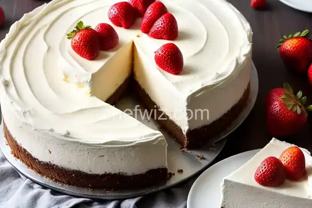 No-Bake Birthday Cake Cheesecake