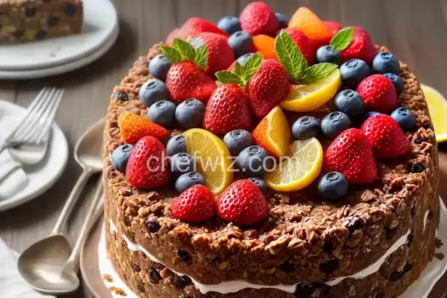 No Bake Fruitcake