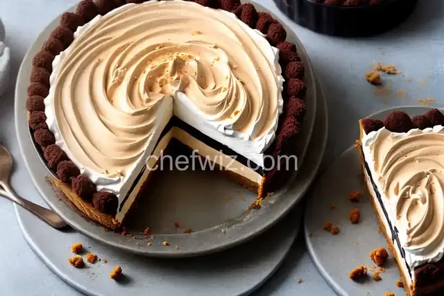 No-Bake Peanut Butter Fluff Pie