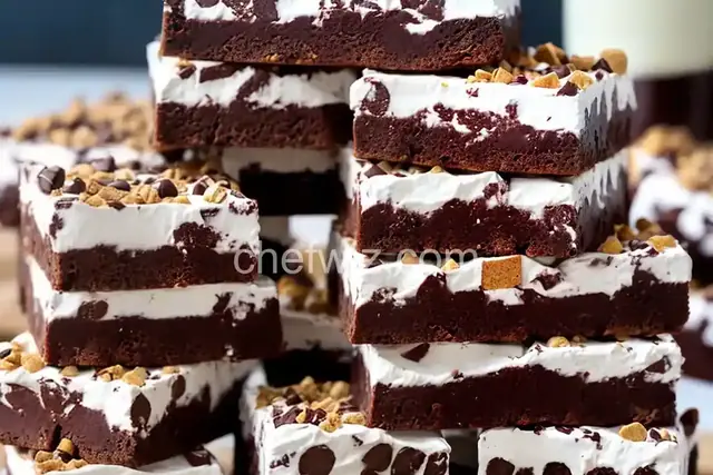 No-Bake Rocky Road Bars