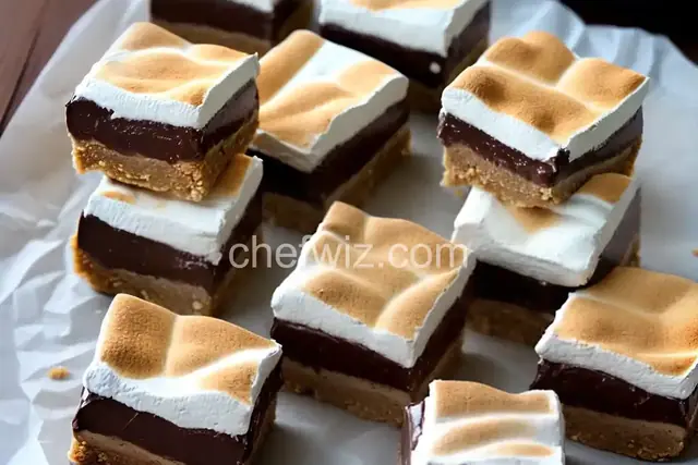 No-Bake S'mores Bars