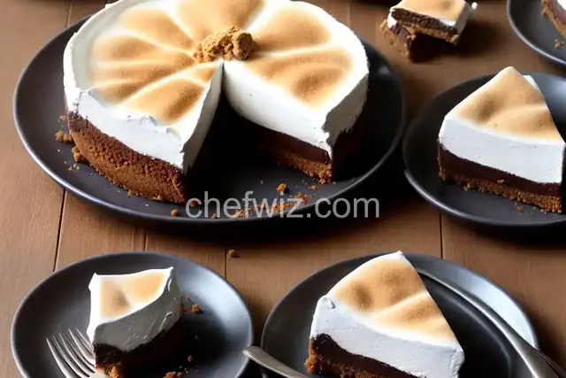 No-Bake S'mores Cheesecake
